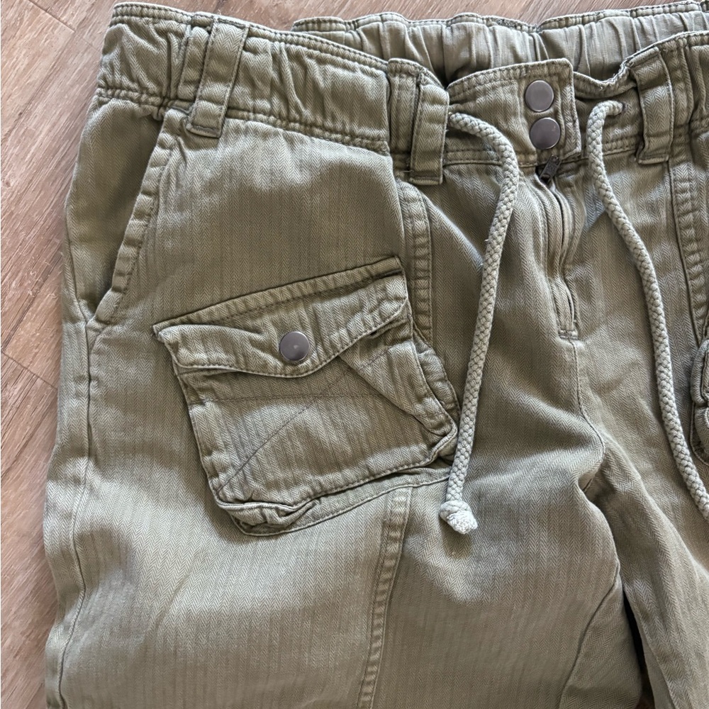 Free People Green Cargo Pants - Picture 2 of 4